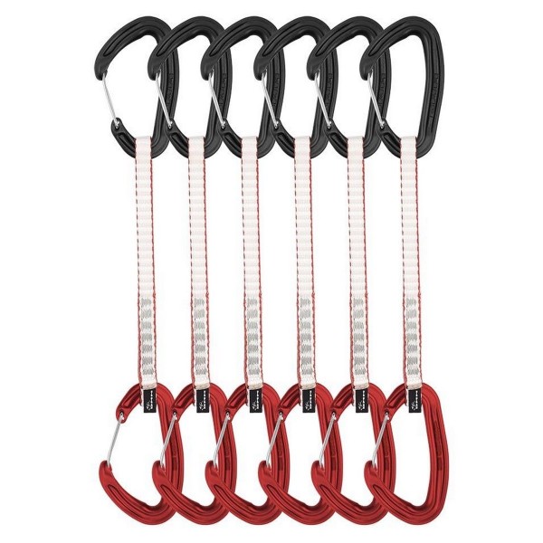 dmm rinvio alpha wire qd red 18 cm pack 6 - 1