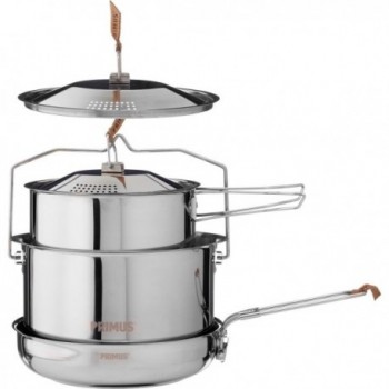 primus campfire cookset s/s - large - 1