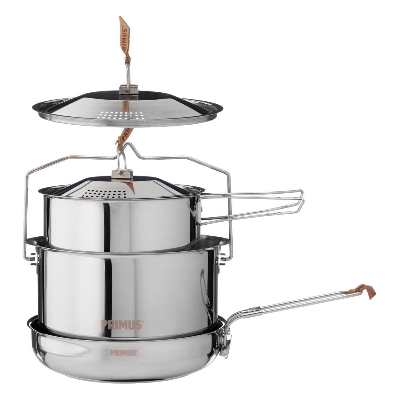 primus campfire cookset s/s - large - 1