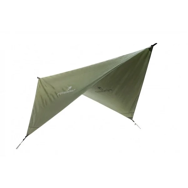 rain tarp 240x240 cm verde oliva taglia unica - 1