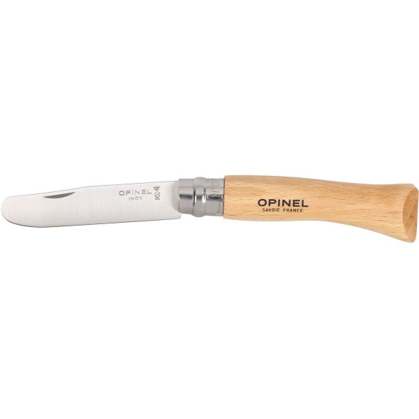 opinel blister n.07 vri p.tonda faggio - 1