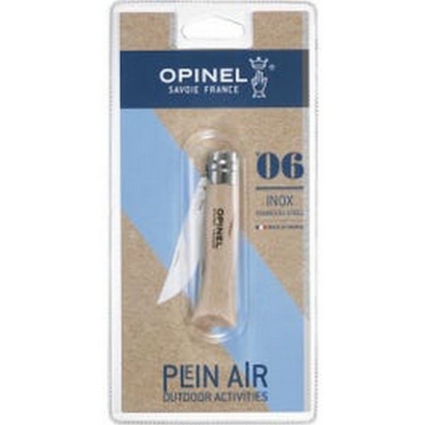 opinel blister n.06 inox - 1 - Tutti i prodotti - 3123840004049