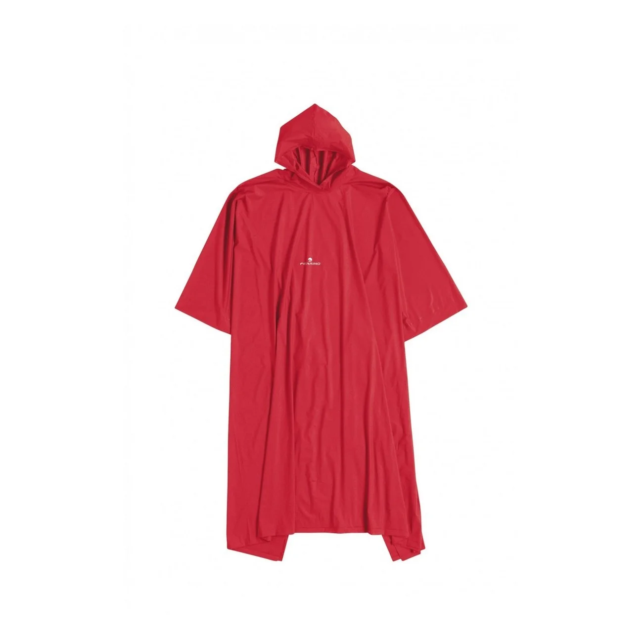 poncho junior rosso taglia unica - 1