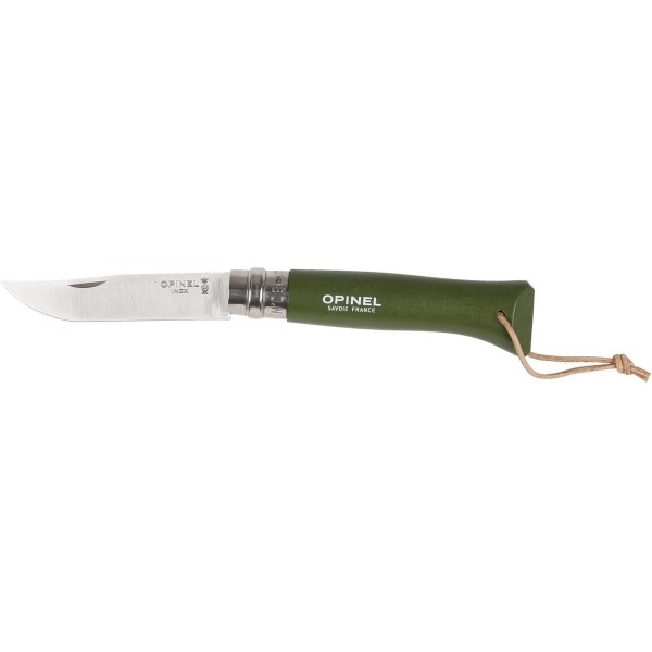 opinel tradition col.n.08 kaki/lacc(6) - 1