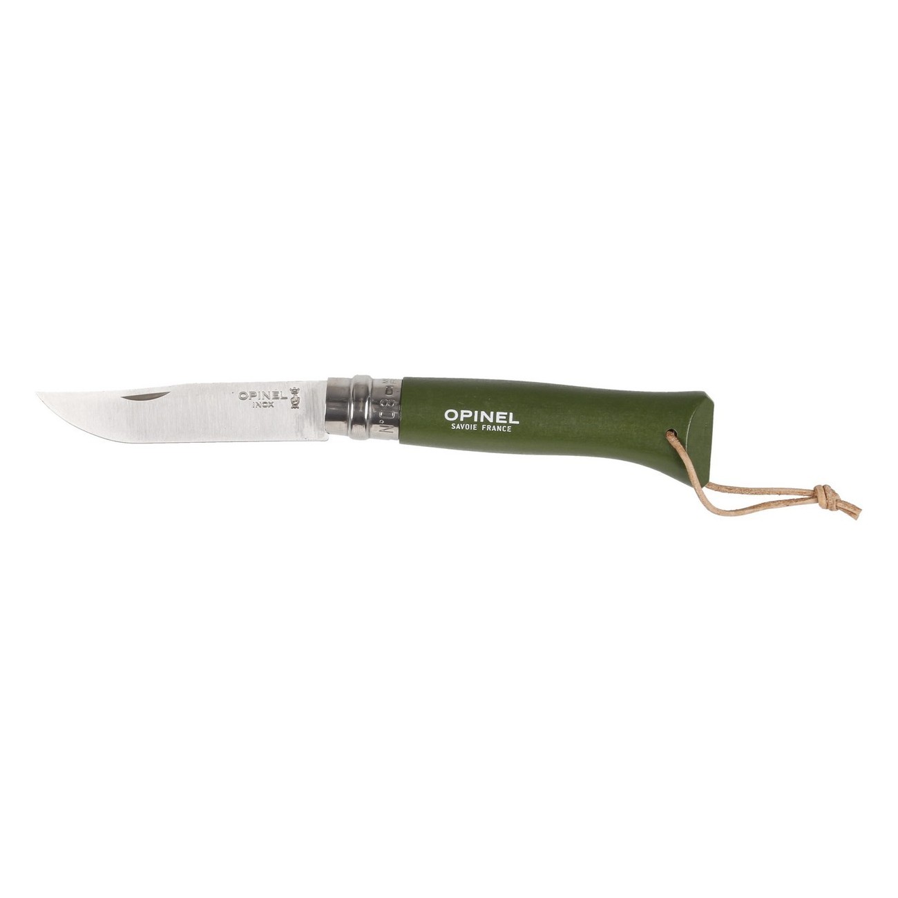 opinel tradition col.n.08 kaki/lacc(6) - 1