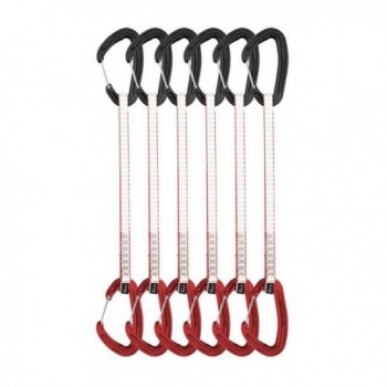 dmm rinvio alpha wire qd red 25 cm pack 6 - 1