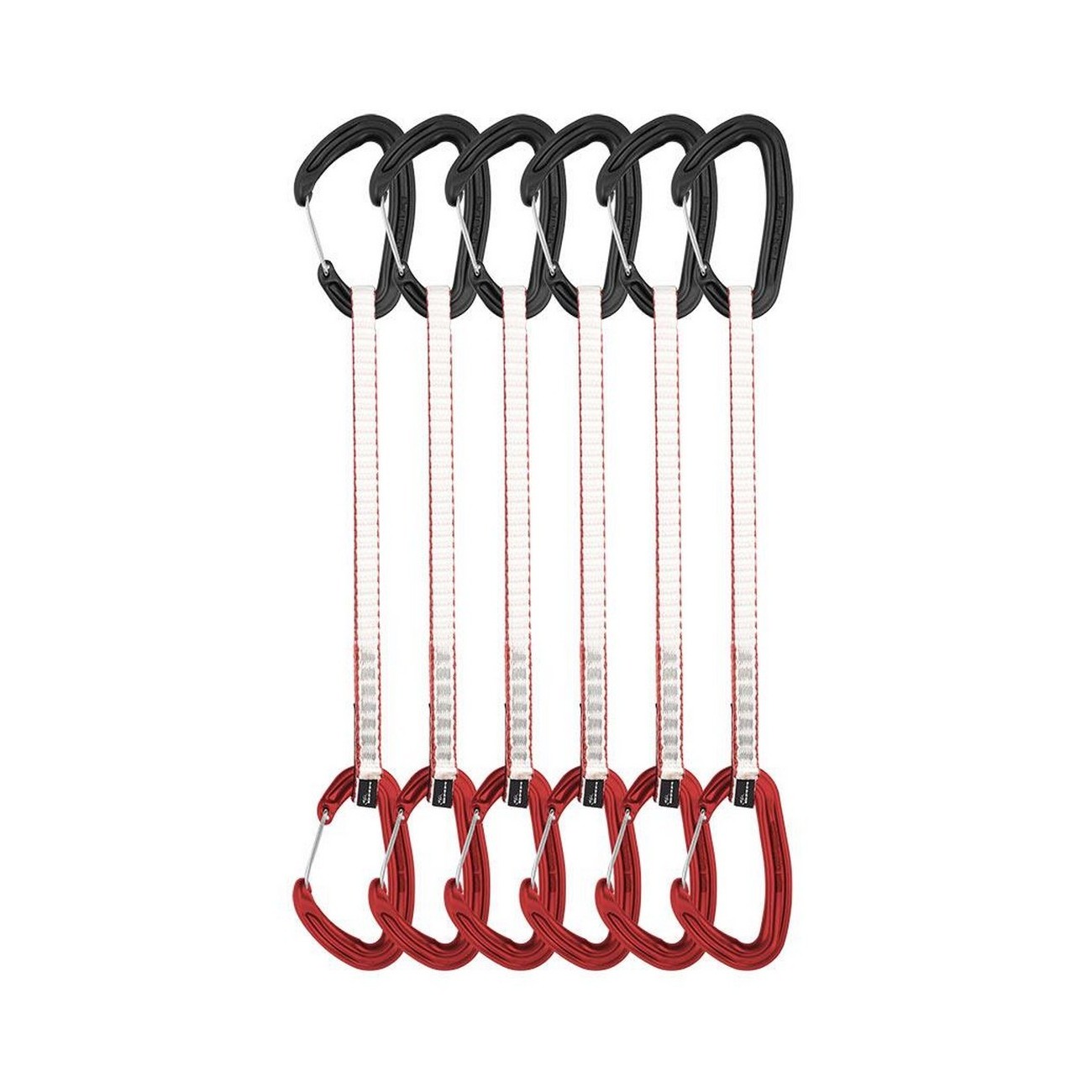 dmm rinvio alpha wire qd red 25 cm pack 6 - 1