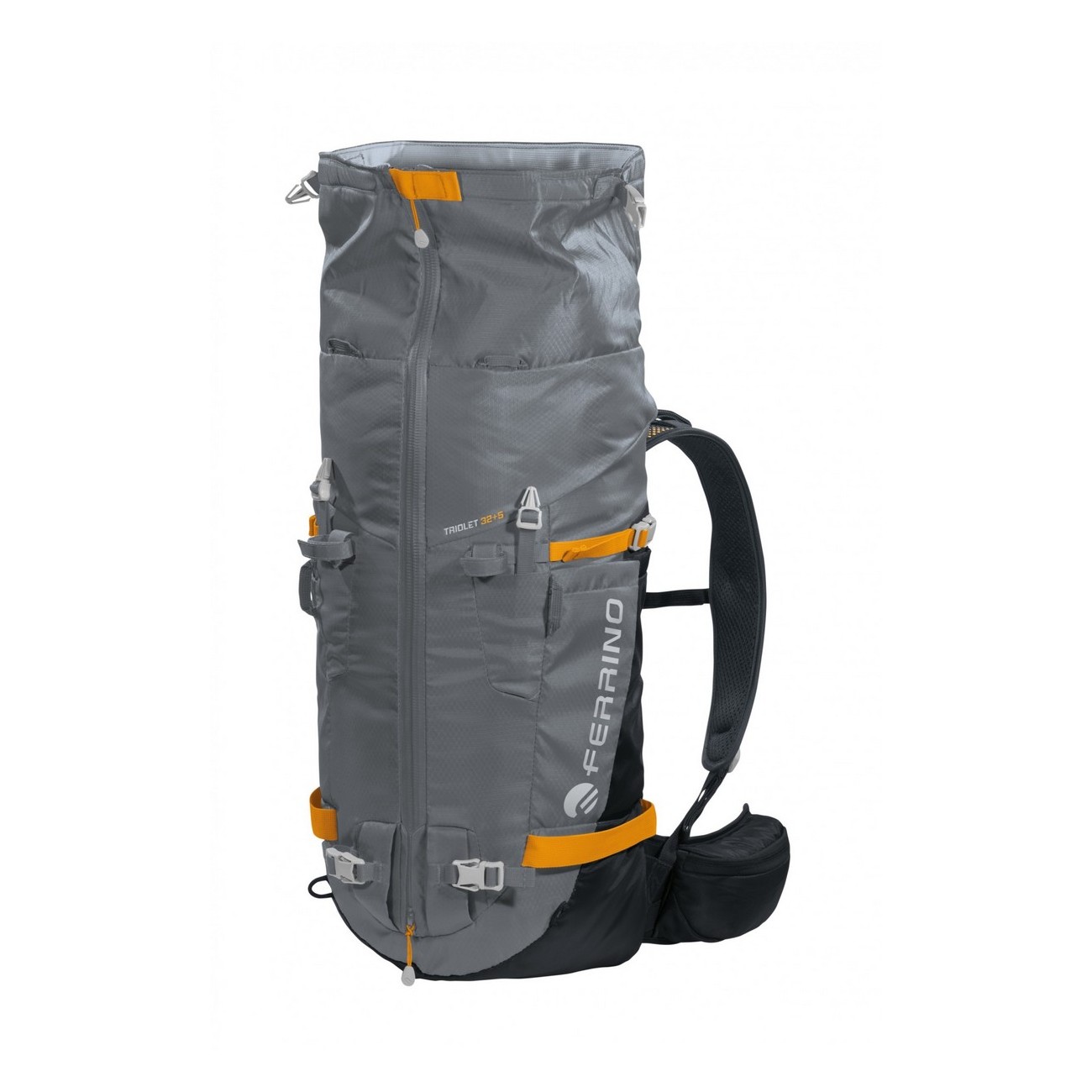 zaino triolet 32+5 grigio scuro taglia 32+5l - 5