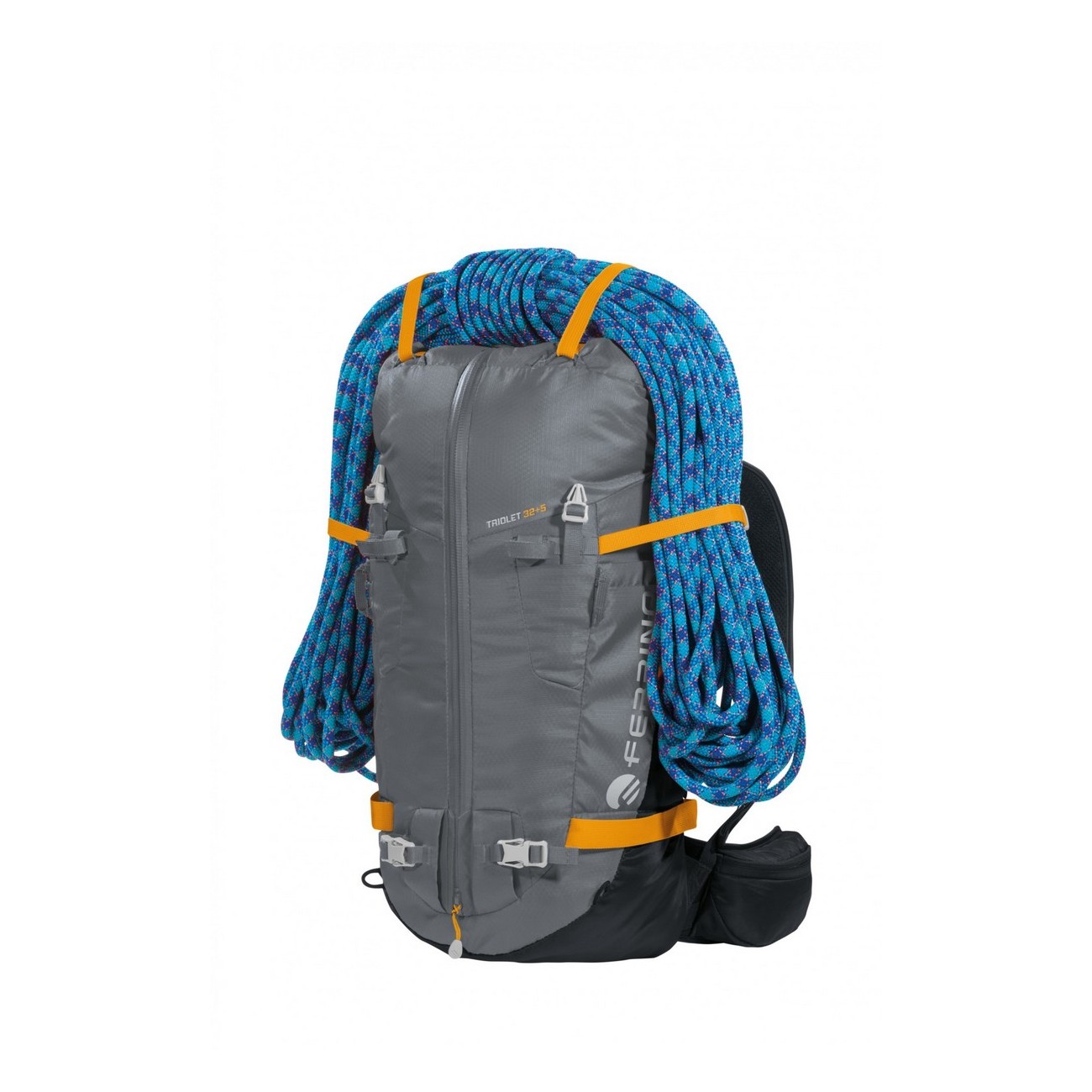 zaino triolet 32+5 grigio scuro taglia 32+5l - 9