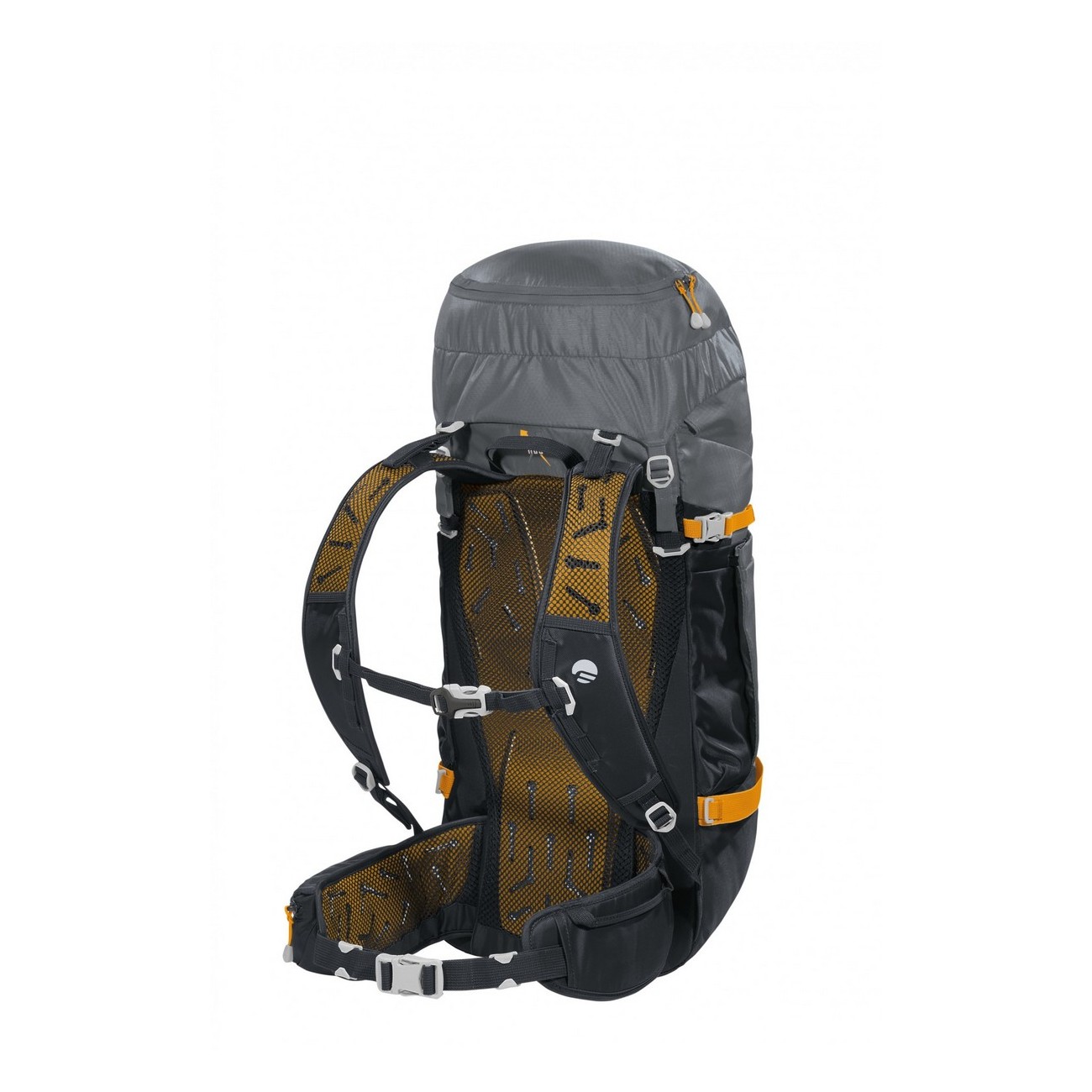 zaino triolet 32+5 grigio scuro taglia 32+5l - 2