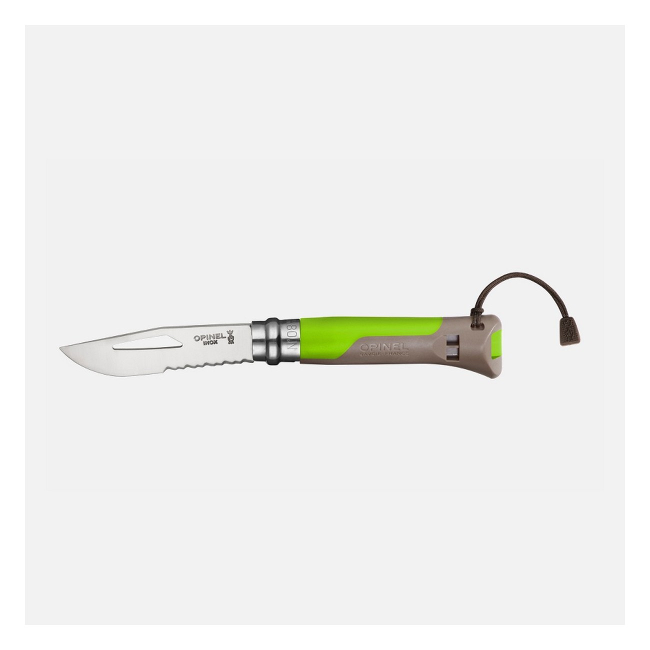 Couteau Opinel Vert : Résistant et Polyvalent pour Aventures en Plein Air - 1