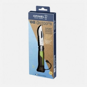 Couteau Opinel Vert : Résistant et Polyvalent pour Aventures en Plein Air - 2