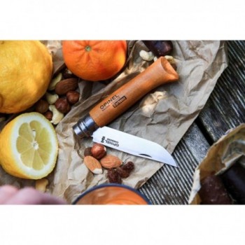 Coltello Opinel N°10 Viroblock con Lama in Acciaio al Carbonio da 10 cm e Manico in Faggio - 4 - Tutti i prodotti - 312384113100