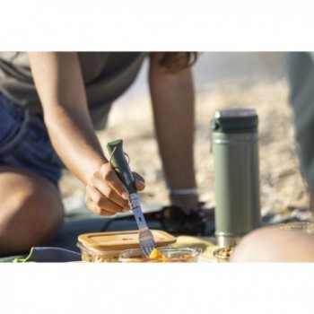 Opinel Picnic+: Kit Essenziale con Posate in Acciaio Inox per Pasti all'Aperto - 8 - Tutti i prodotti - 3123840025013