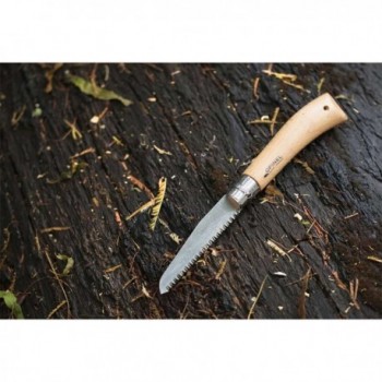 Opinel Sécateur N.12 Pliable pour Jardinage avec Lame en Acier Carboné et Manche en Hêtre - 5