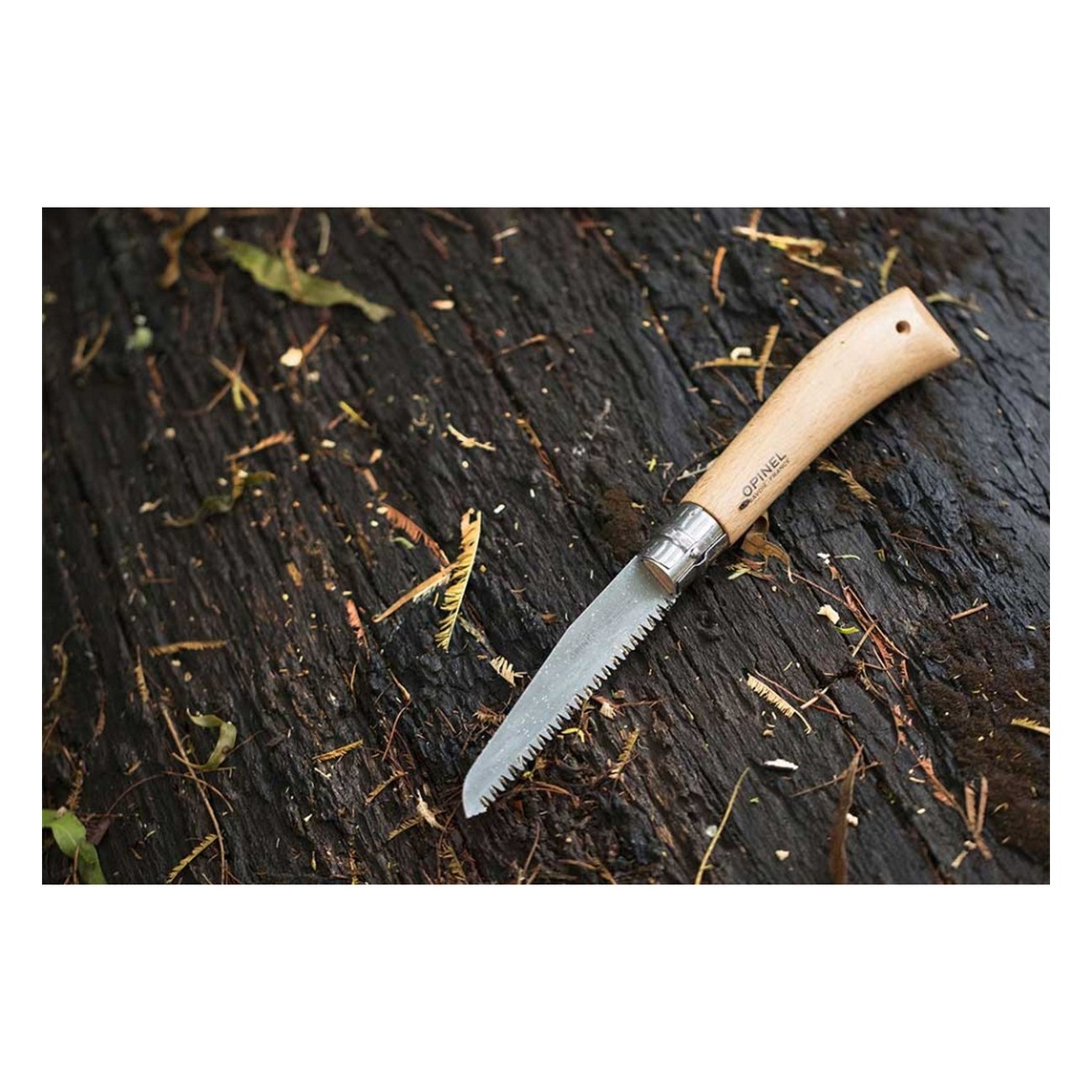 Opinel Sécateur N.12 Pliable pour Jardinage avec Lame en Acier Carboné et Manche en Hêtre - 5