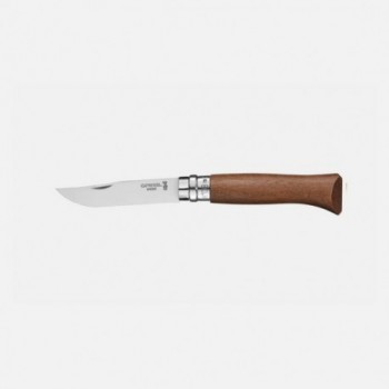 Opinel N.08 Inox Nuss - Elegant und Funktional mit Nussbaumgriff - 1