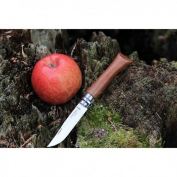 Opinel N.08 Inox Nuss - Elegant und Funktional mit Nussbaumgriff - 7