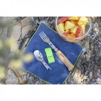 Set Picnic+ Opinel avec Couteau N°08, Fourchette et Cuillère en Acier Inox - 7