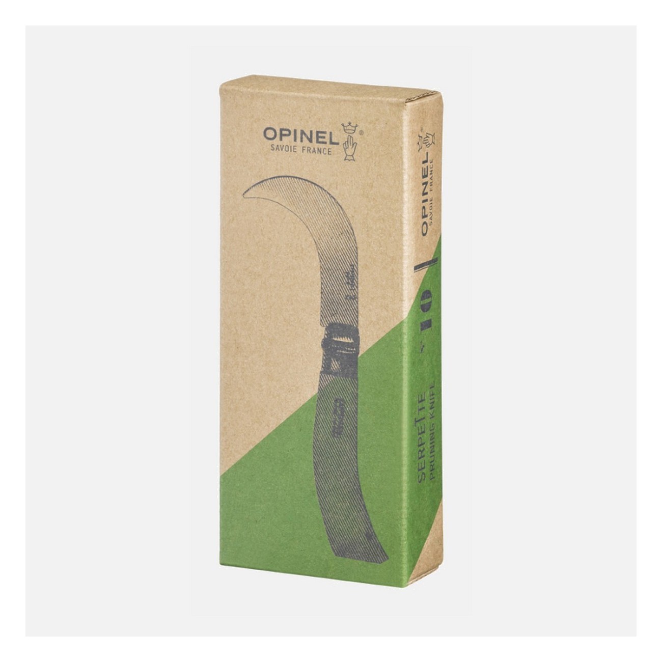 Opinel Roncola N.10 con Lama Curva in Acciaio Inossidabile e Manico in Faggio - Scatola Singola - 2 - Tutti i prodotti - 3123841