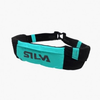 Cintura da Corsa Silva Strive Turchese - Leggera, Flessibile e Regolabile con Tasche Espandibili e Aree Riflettenti - 1 - Tutti 