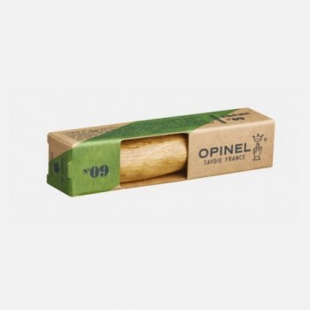 Coltello da Tasca Opinel N.09 Inox con Manico in Rovere - Lama 9 cm, Acciaio Inossidabile - 3 - Tutti i prodotti - 3123840024245