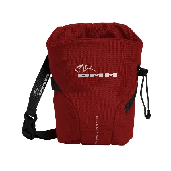 dmm trad chalk bag red - 1