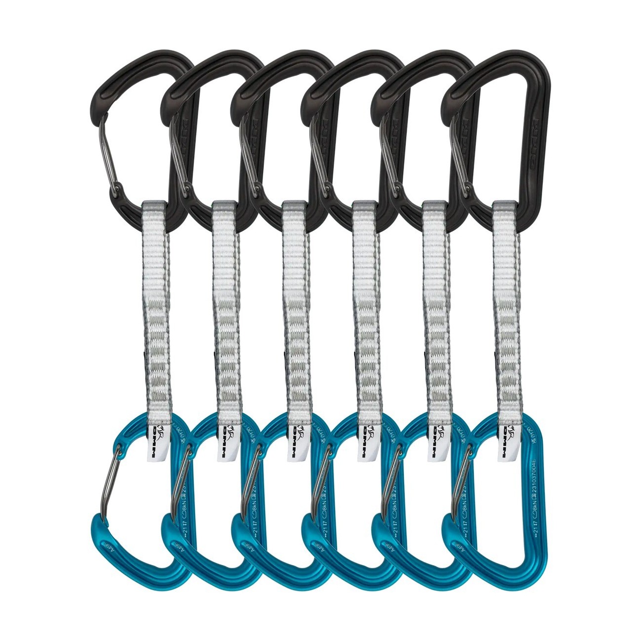 DMM Aether QD Türkis 12 cm 6er Pack - 1