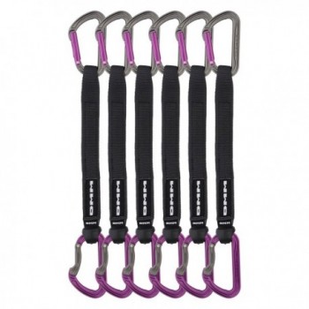 shadow qd 25cm titanium/purple pack of 6 - 1