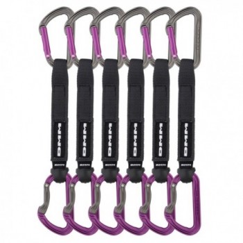 shadow qd 18cm titanium/purple pack of 6 - 1