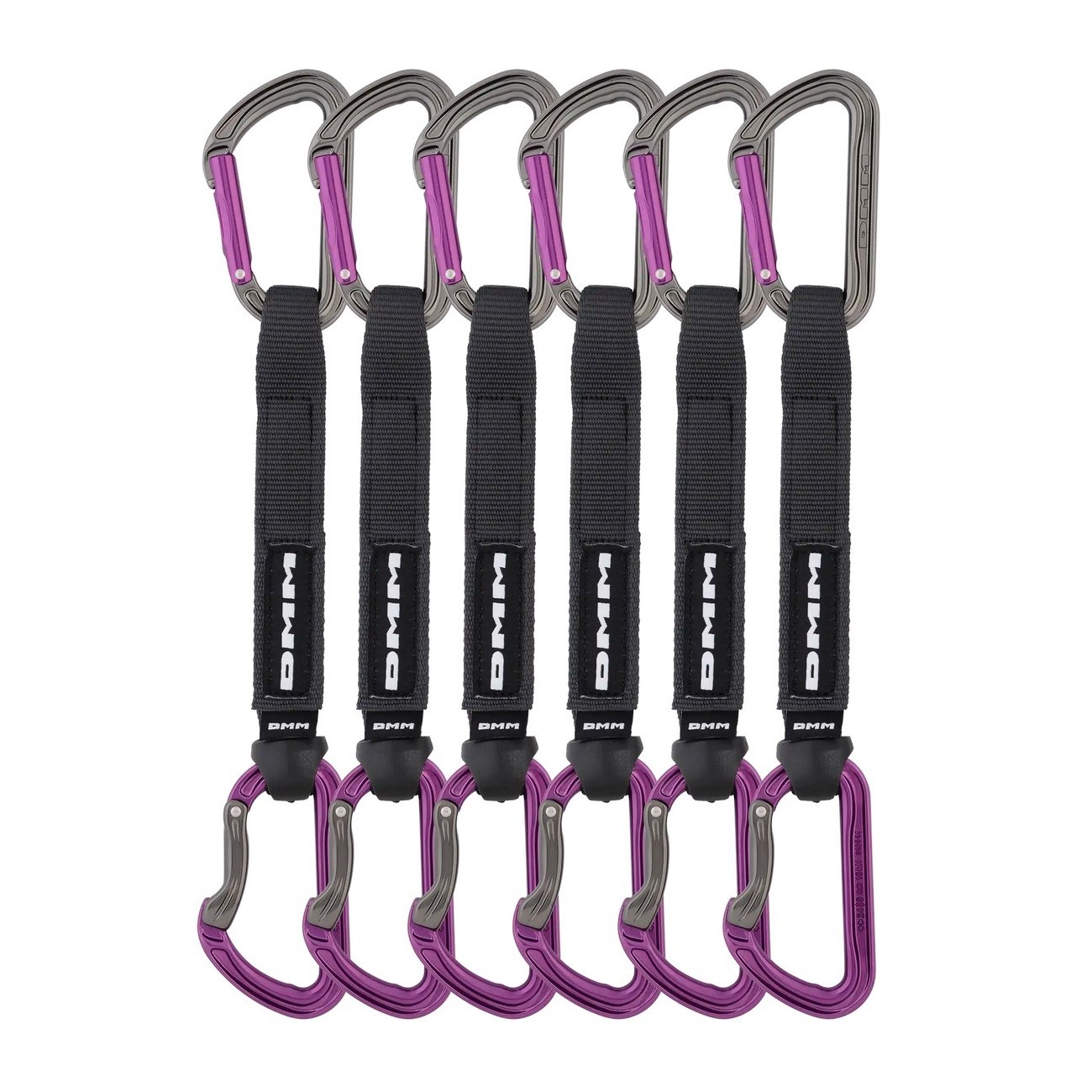 shadow qd 18cm titanium/purple pack of 6 - 1