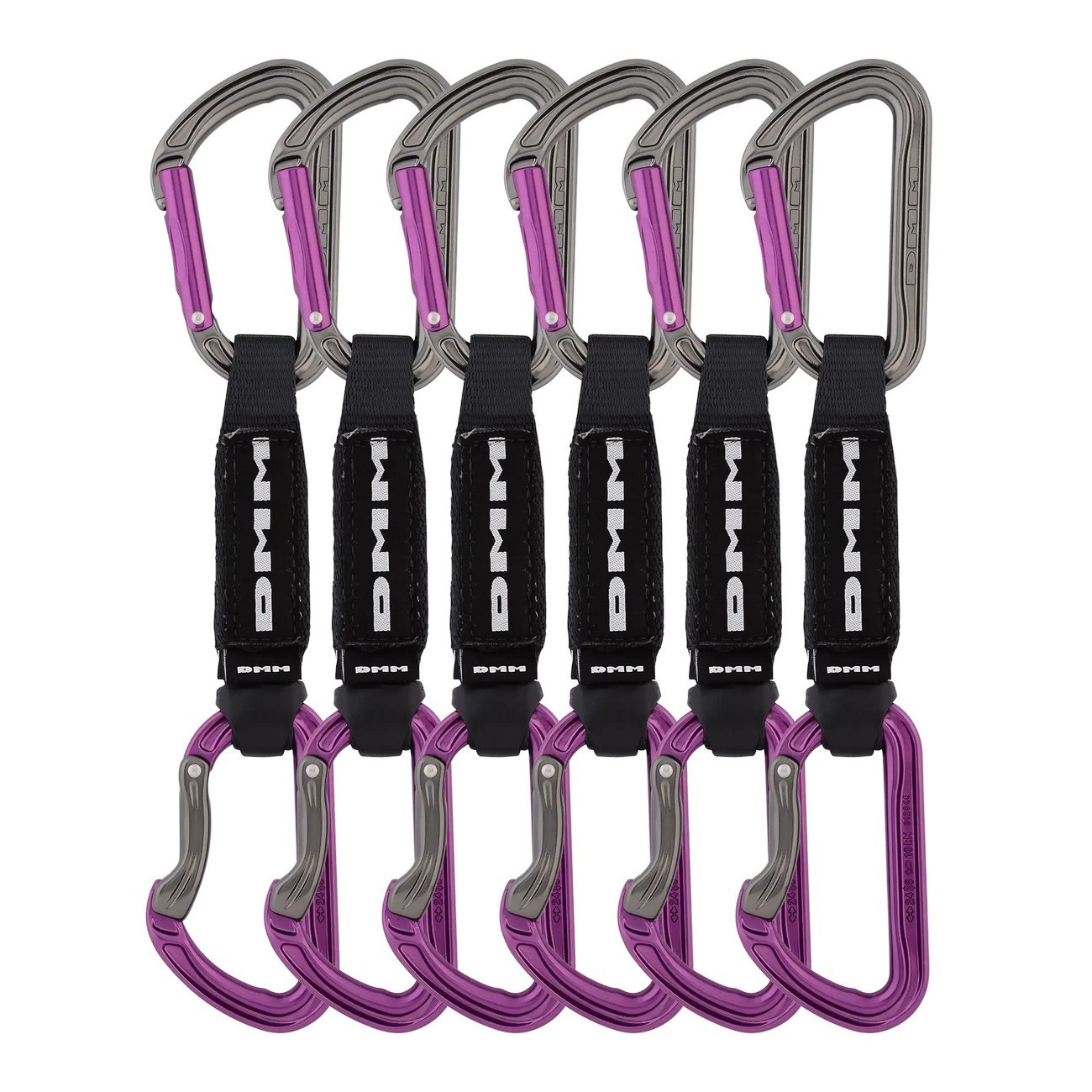 shadow 12 cm qd set tit/purple pack of 6 - 1