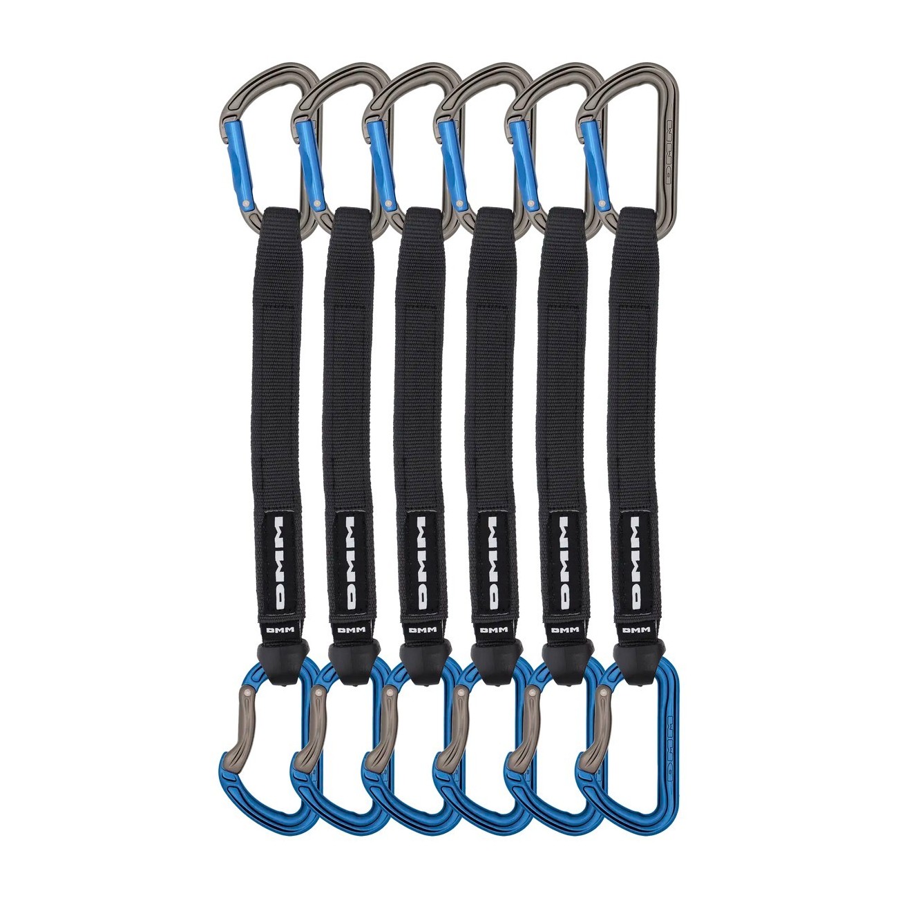 mosch.shadow qd 25 cm titan/blue pack of 6 - 1