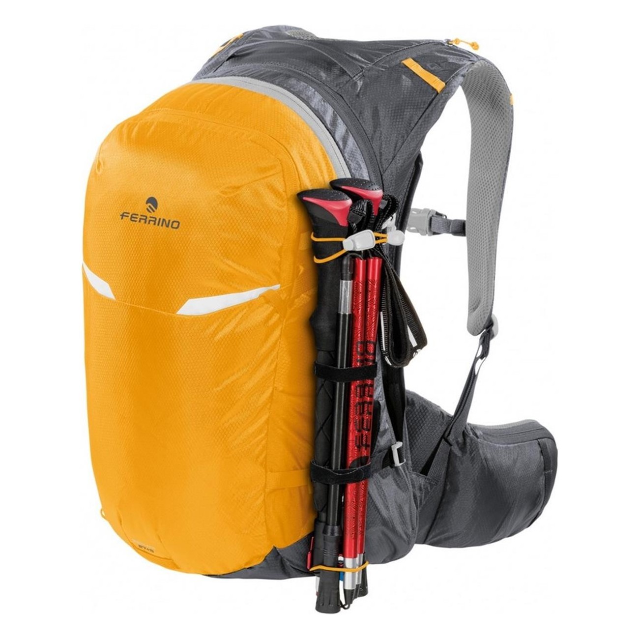 Sac à dos Zephyr 27+3L Jaune avec Dry Net System - 3