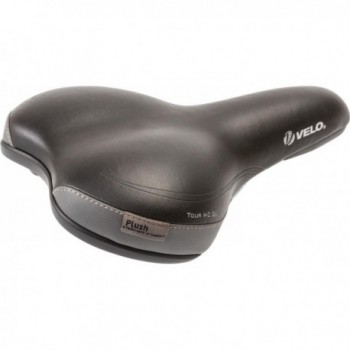 Selle Velo Tour HC Gel Noir-Gris 463g - Confort et Technologie Avancée - 1