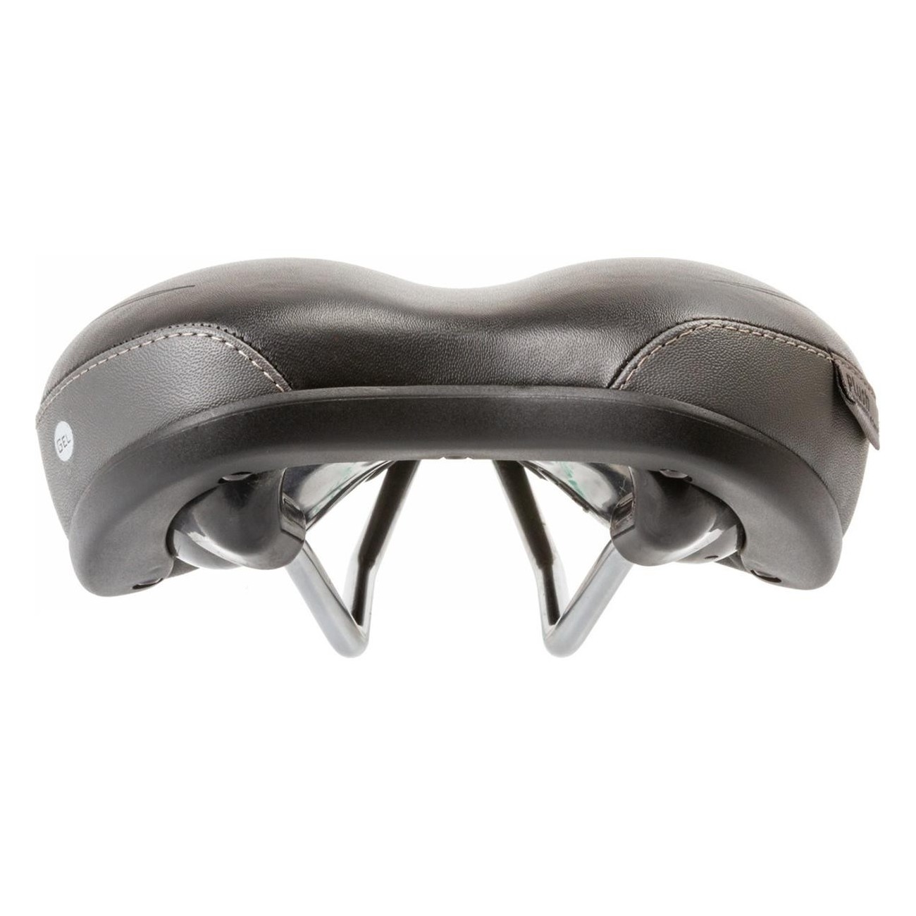 Selle Velo Tour HC Gel Noir-Gris 463g - Confort et Technologie Avancée - 4