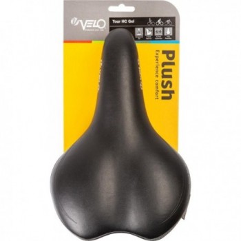 Selle Velo Tour HC Gel Noir-Gris 463g - Confort et Technologie Avancée - 5