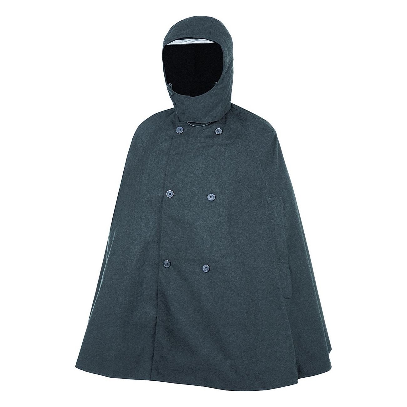 Capa Impermeable Tabello Gris Oscuro Talla S - Reflectante para Bicicleta - 10