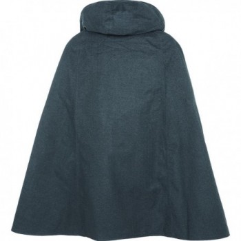 Dark Grey Rain Poncho Tabello Size S - Waterproof and Reflective for Biking - 11