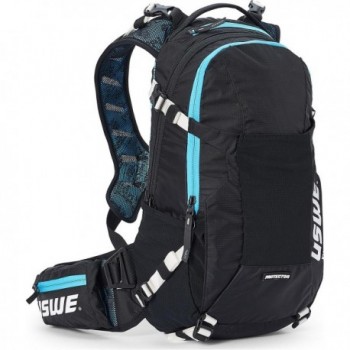 USWE Flow 25L Rucksack Blau mit CE-zertifiziertem Rückenprotektor - 1