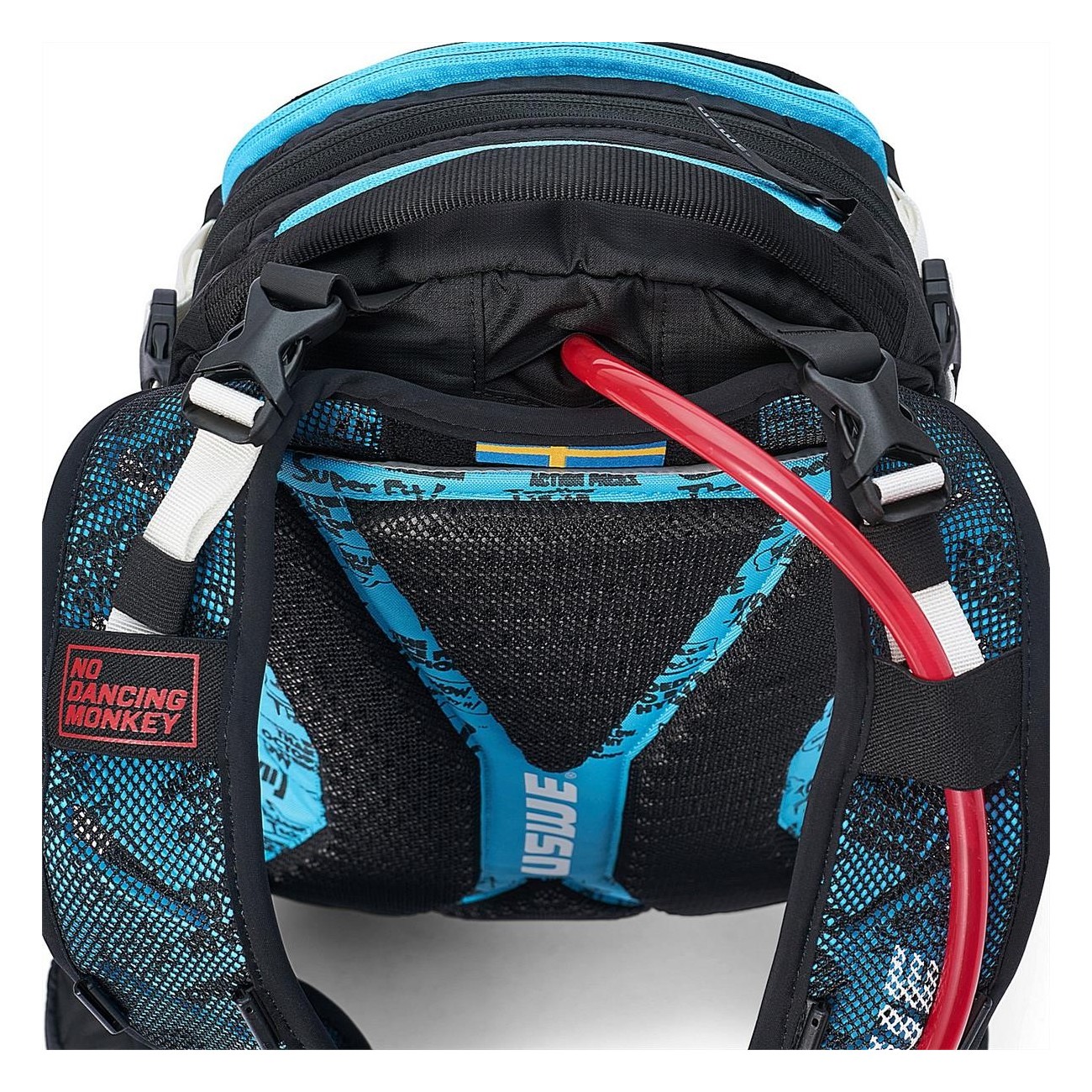 Mochila Protectora USWE Flow 25 Litros Azul con Espalda Certificada CE - 5