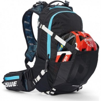 Zaino Protettivo USWE Flow 25 Litri Blu con Paraschiena Certificato CE per Freeride e Downhill - 6 - Zaini - 7350069253422