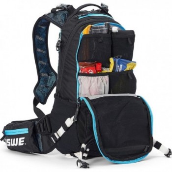 Mochila Protectora USWE Flow 25 Litros Azul con Espalda Certificada CE - 11