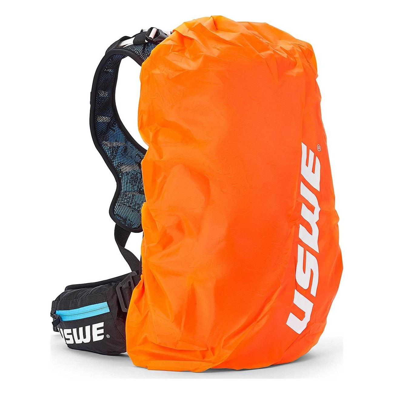 USWE Flow 25L Rucksack Blau mit CE-zertifiziertem Rückenprotektor - 12