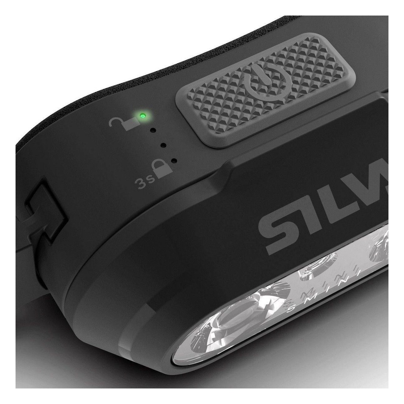 Silva Smini Fly Ultra-Leicht Stirnlampe 250 Lumen, Schwarz, USB-C Wiederaufladbar - 5