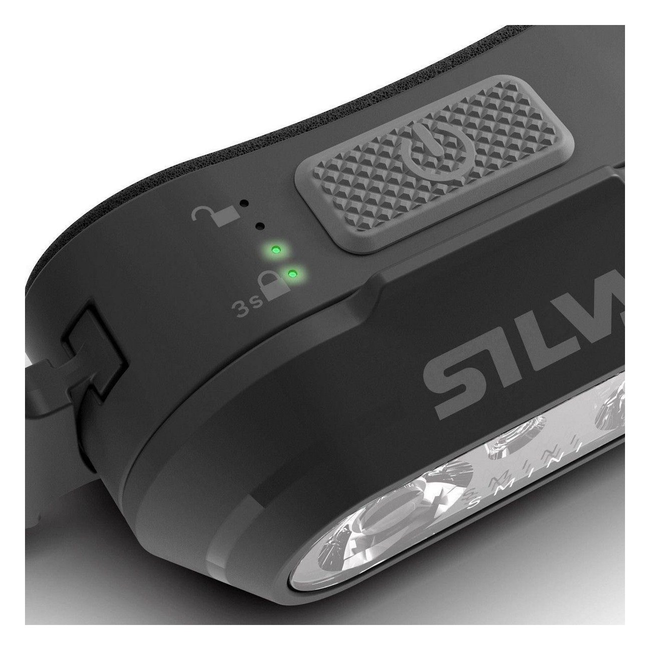 Silva Smini Fly Ultra-Leicht Stirnlampe 250 Lumen, Schwarz, USB-C Wiederaufladbar - 6