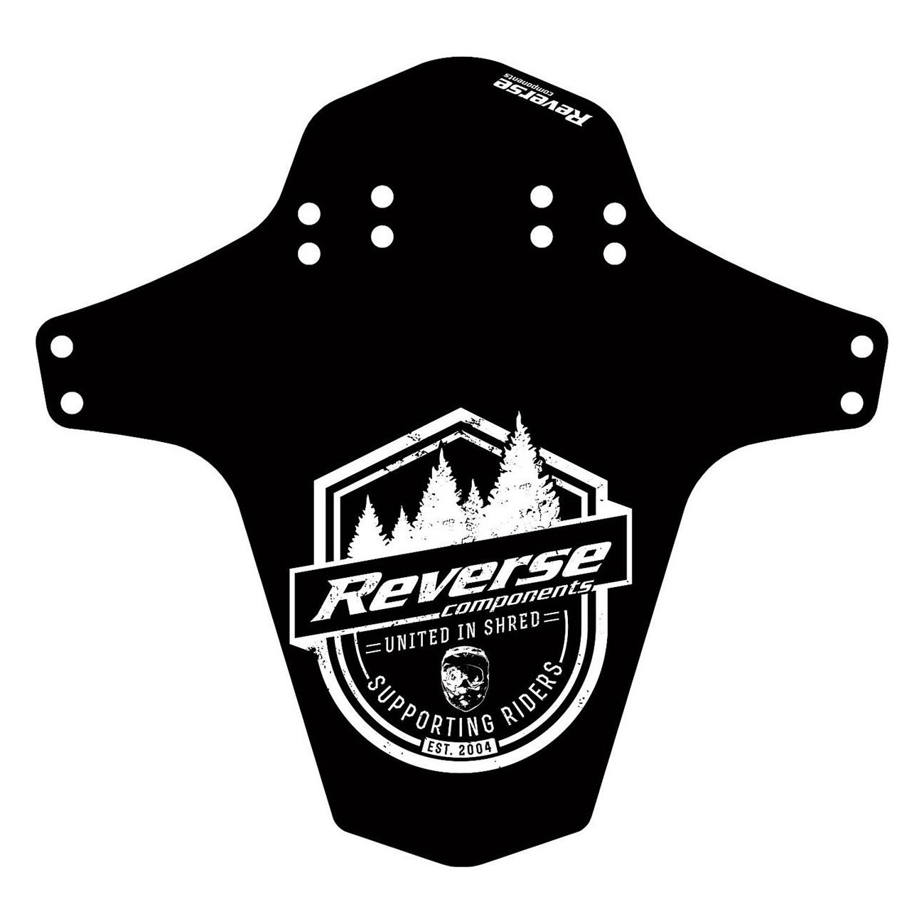 Reverse Mudguard for Bicycles - Front and Rear Mount, Lightweight & Customizable - 1