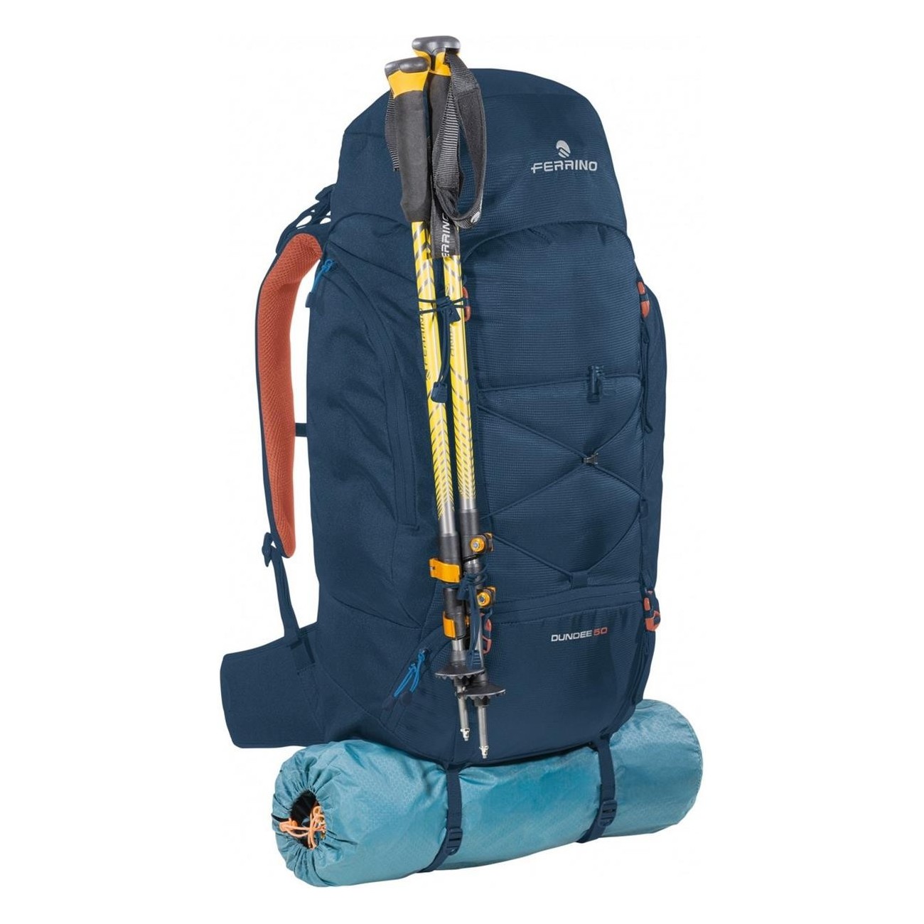 Mochila Dundee 50L Azul para Senderismo y Viajes - 4