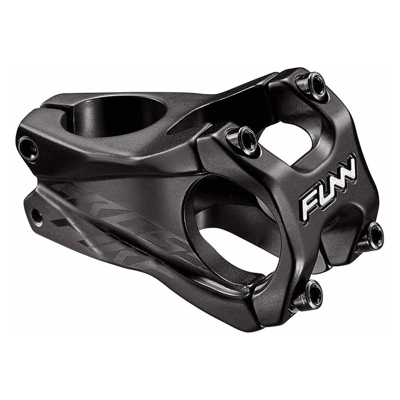 MTB Vorbau Crossfire 35x35mm aus Aluminium Schwarz 0° 130g - FUNN - 1