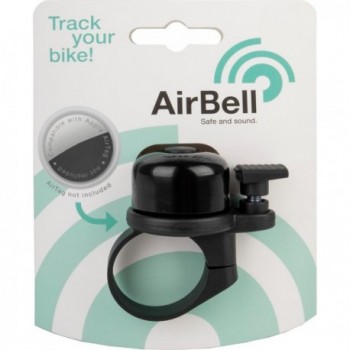 AirBell Campanello con Supporto AirTag e Morsetto per Manubrio Ø 31,8 mm - 3 - Campanelli - 0887539038144